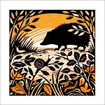 dubbele wenskaart met envelop
15 x 15 cm
kringlooppapier